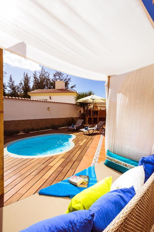 Villa Hibiscus Centrum Corralejo Beach Private Pool Family Luaran gambar
