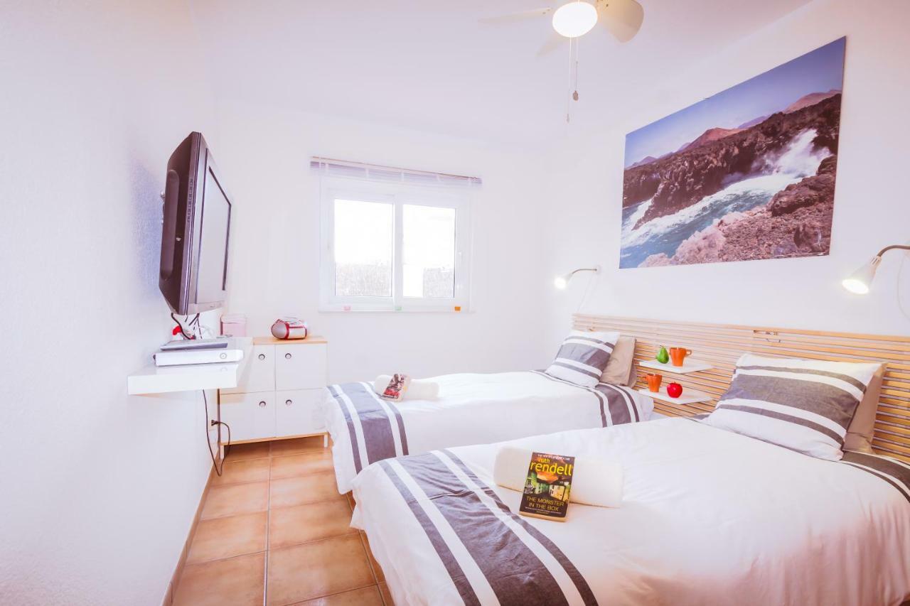 Villa Hibiscus Centrum Corralejo Beach Private Pool Family Luaran gambar